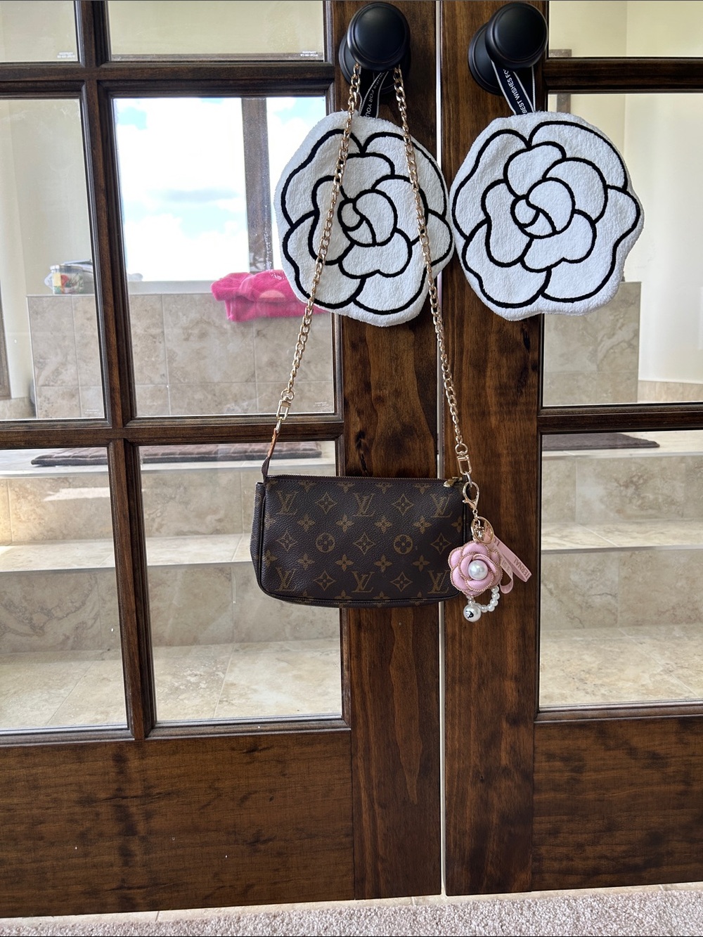 Louis Vuitton Brown Monogram Canvas Mini Pouch
